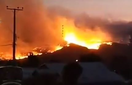 terror hue incendiosen car