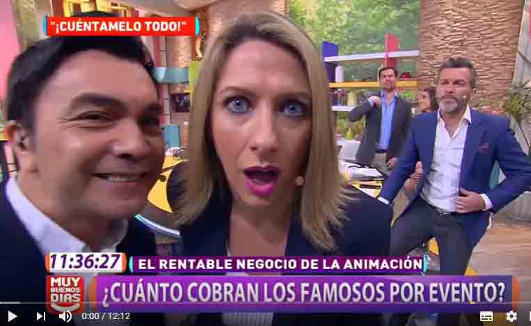 ¿Cuánto cobran los famosos por evento?